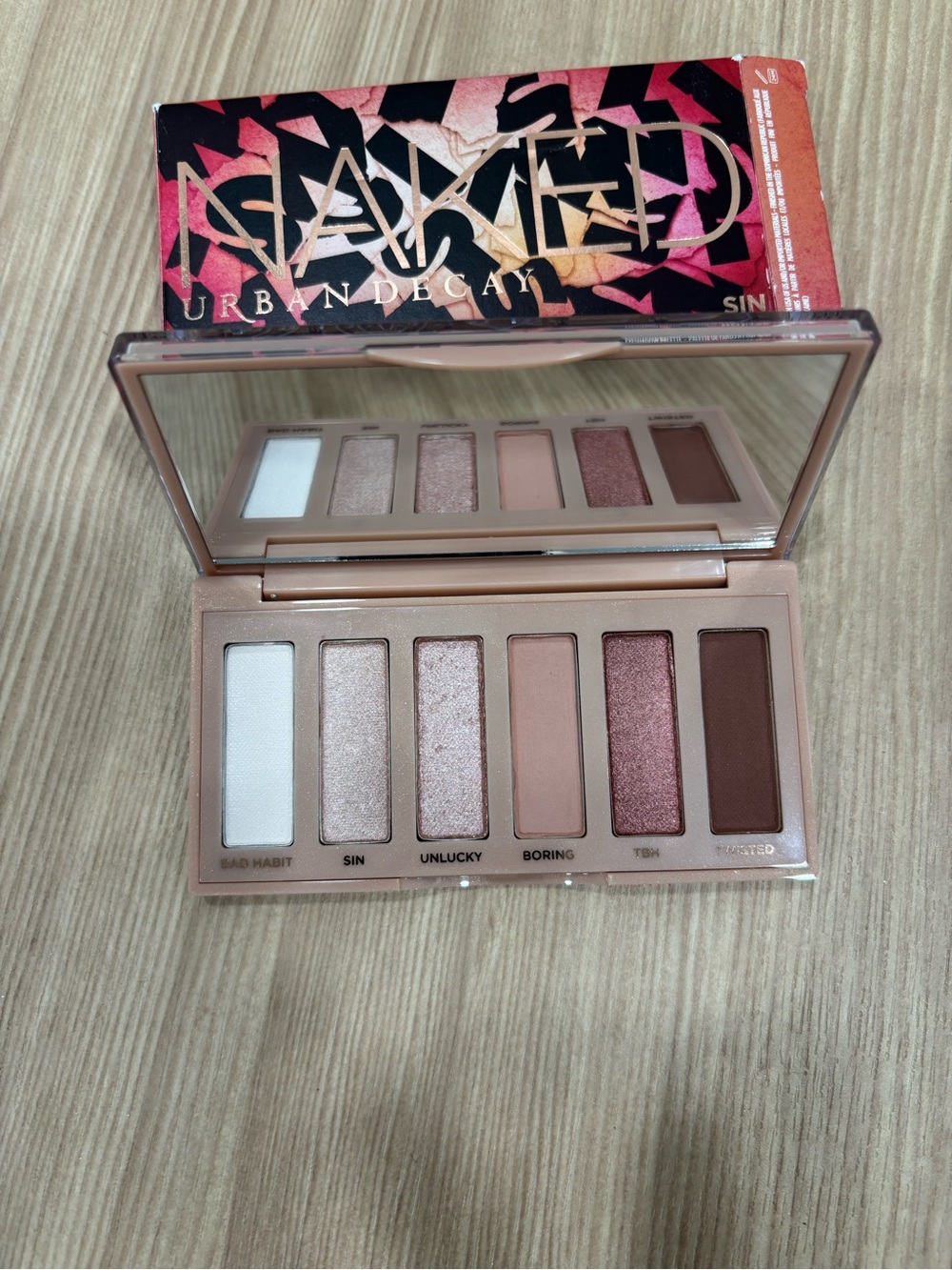 Urban Decay Naked Sin Mini Eyeshadow Palette — 6 pan NWT $20